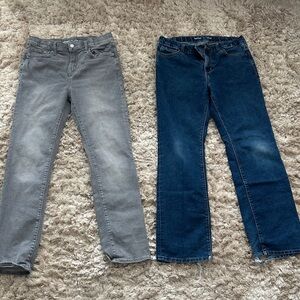 Old Navy Kids Gray and Blue Jeans